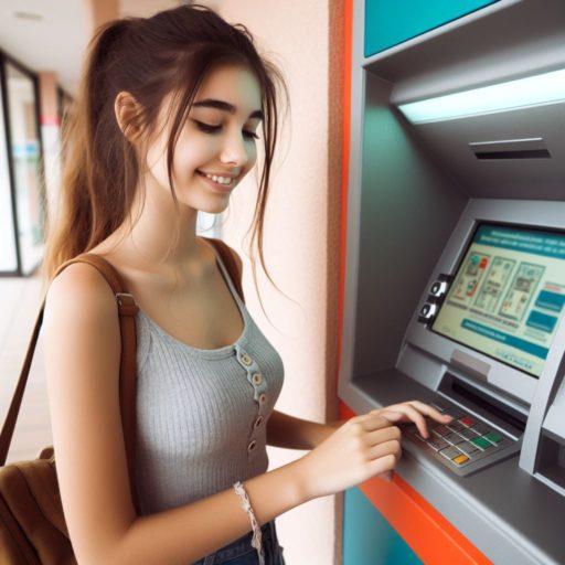 ATM: Automated Teller Machine, a machine used to withdraw cash and perform other banking transactions.