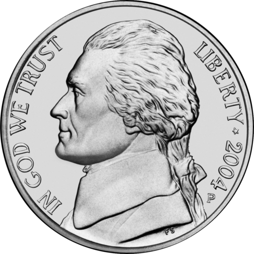 US Nickel 5 Cents