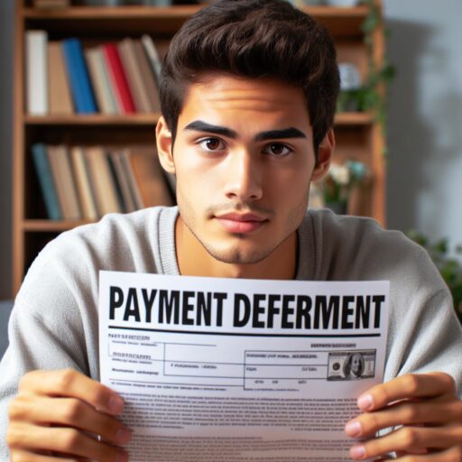 Deferment: A temporary postponement of loan payments allowed under specific circumstances, such as enrolling in graduate school.